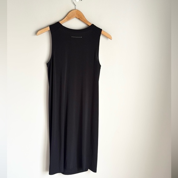 maison martin margiela 6 mmm pleated mini dress black Small - Picture 2 of 11